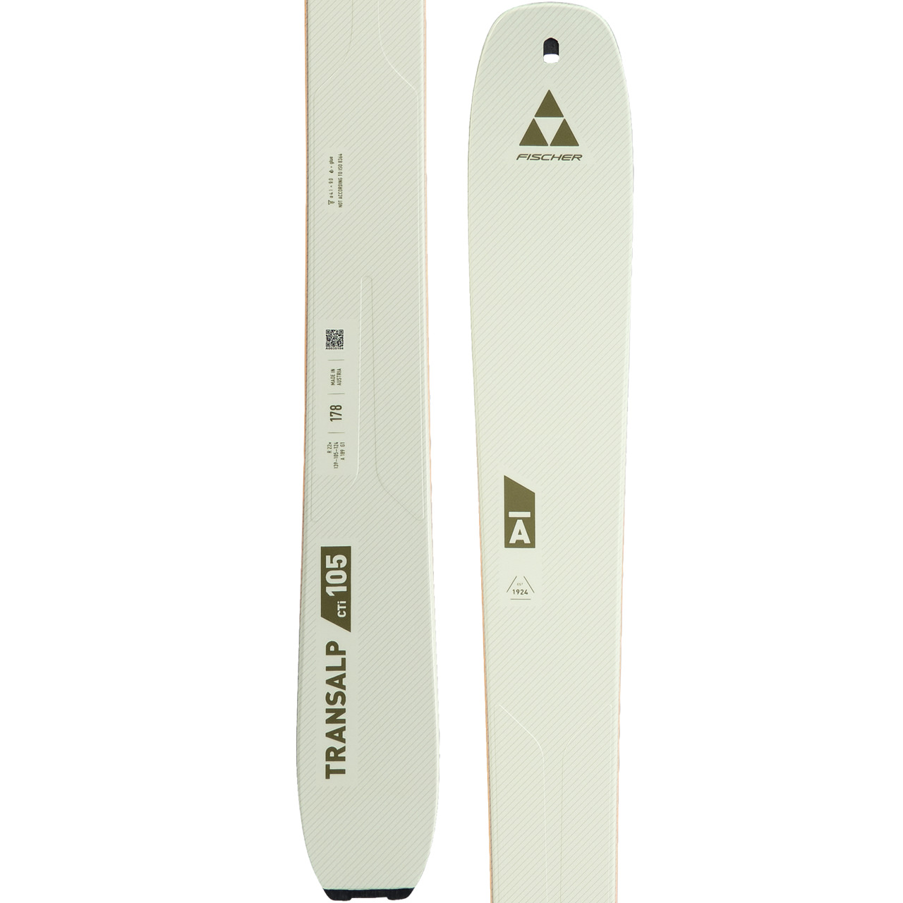 Fischer Transalp 105 CTI off white/olive | XSPO