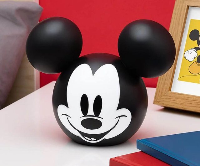 台湾 ディズニー 3D ミッキー ミッキー頭型ナイトライト gameshop - Pinkoi