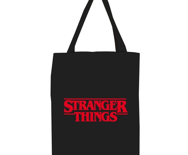 ストレンジャーシングス ロゴフィギュア ブランケット トートバッグ