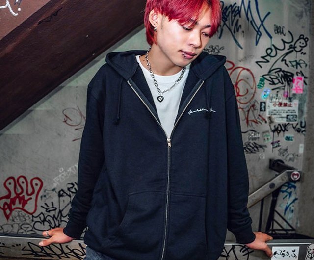 QOOZA × SRBgenk / Zip Hoodie ジップパーカー Q0033 QOOZA クーザ