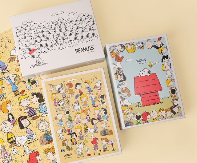 中古品】スヌーピーカレンダージグソーパズル 1994年版 1000ピース