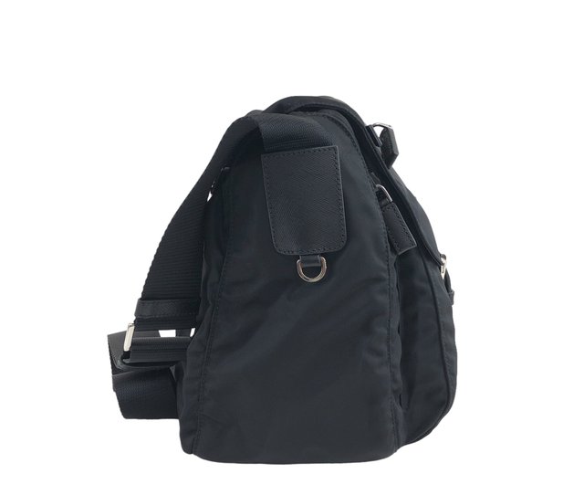 日本直送 名牌中古包 】PRADA プラダ ショルダーバッグ ブラック