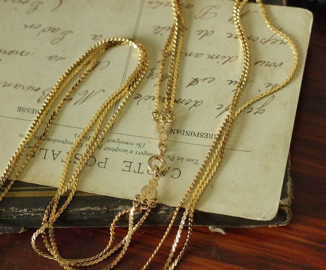 台湾 老又好アンティーク ヴィンテージ ゴールド グラデーション 多連