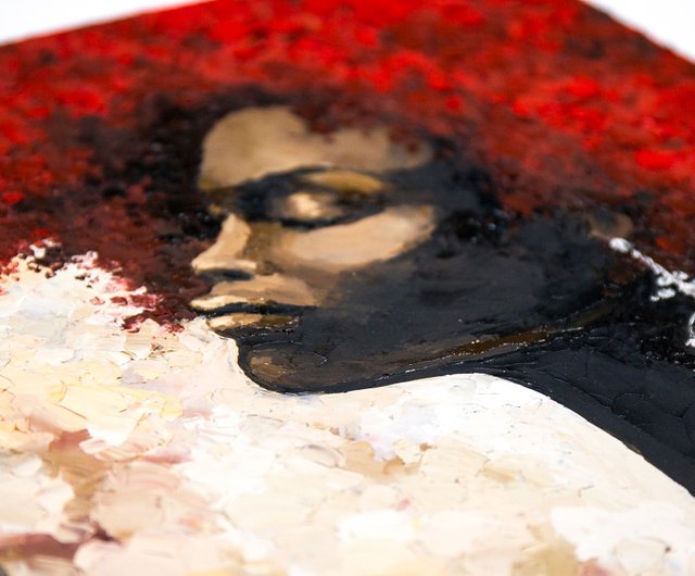 ロシア アフリカの女性の絵 アフリカ系アメリカ人の女性のオリジナル