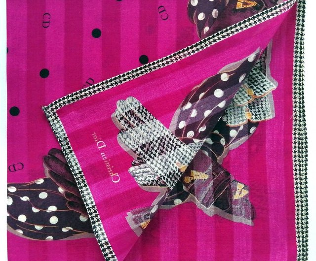 送料無料 10%OFF】タイ ヴィンテージ クリスチャンディオール スカーフ