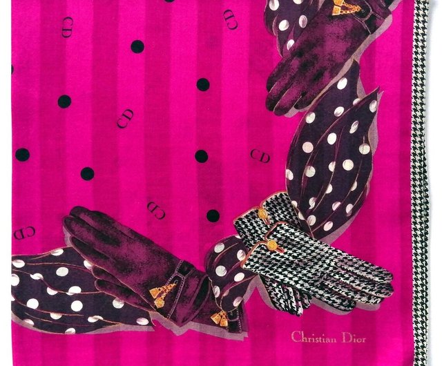 送料無料 10%OFF】タイ ヴィンテージ クリスチャンディオール スカーフ