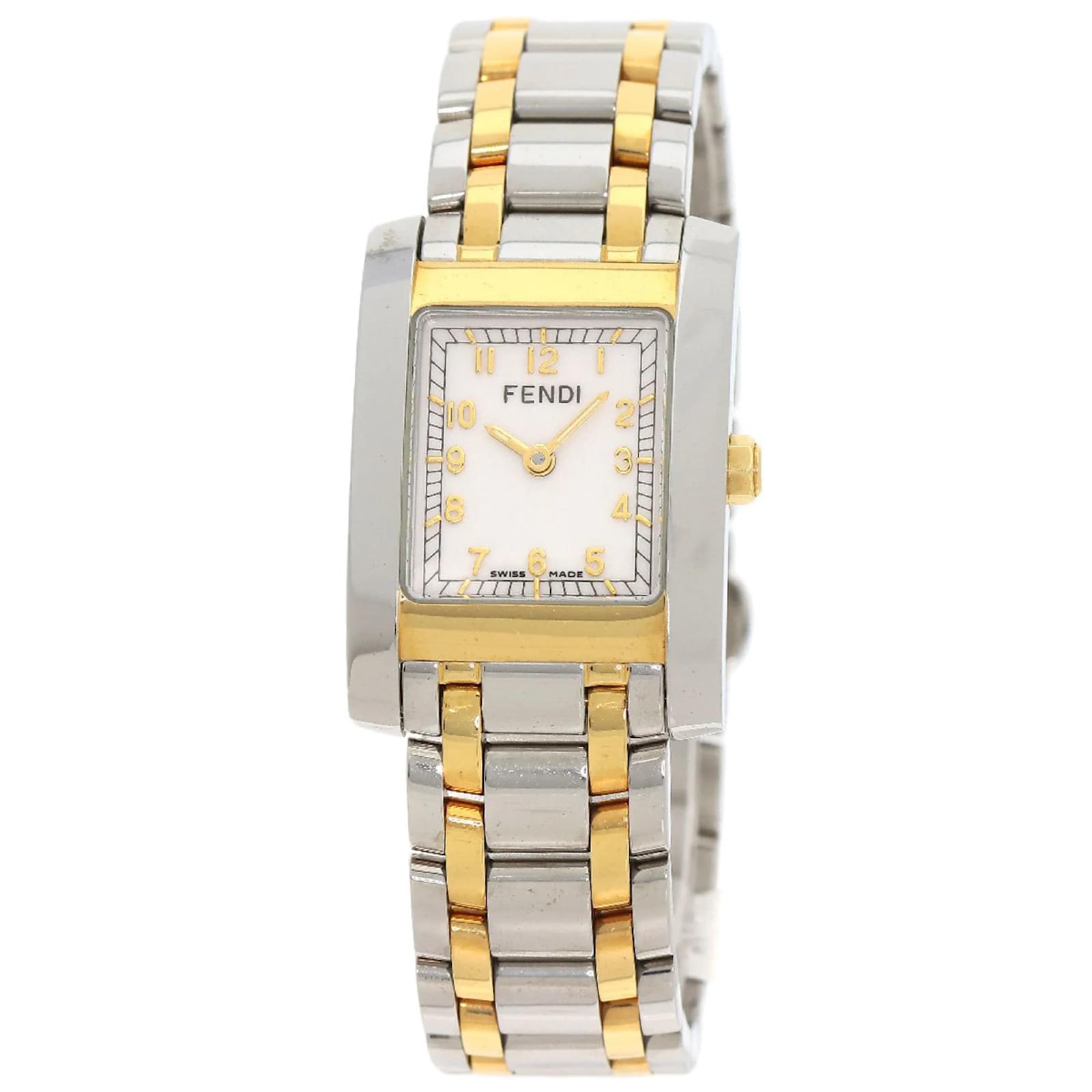 Fendi 7000L Square Face Combi Watch ref.1874473 - Joli Closet
