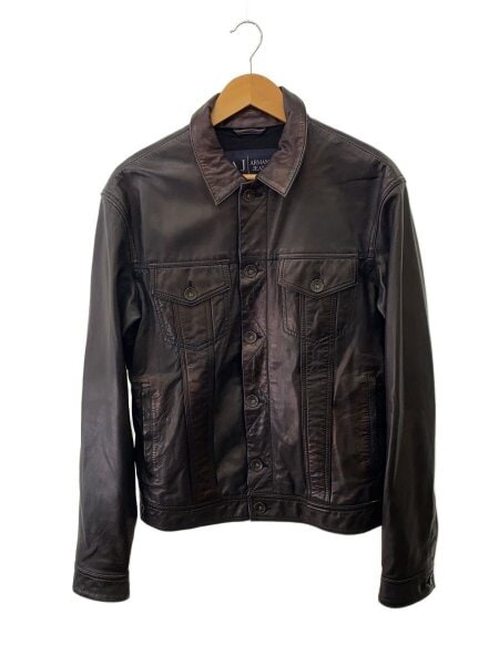 ARMANI JEANS(アルマーニジーンズ) / レザージャケット・ブルゾン/M