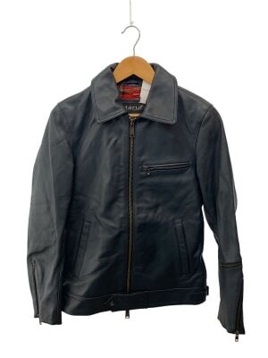 RALEIGH(ラリー) / ダブルライダースジャケット/レザー/ブラック