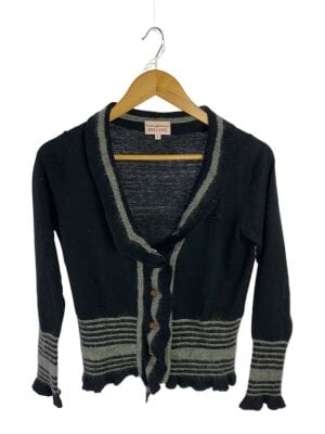 BASCO(バスコ) / カーディガン/ベロア/ポリエステル/ネイビー | 古着の