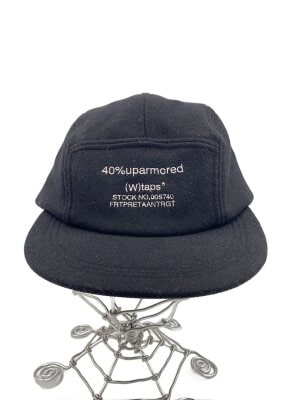 WTAPS(ダブルタップス) / キャップ/FREE/コットン/BLK/メンズ/231HCDT