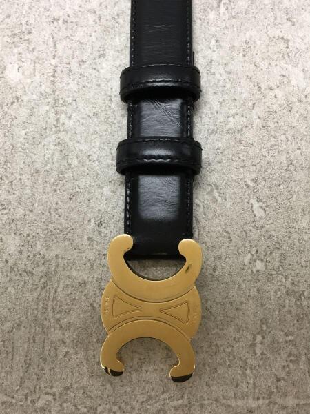 CELINE(セリーヌ) / ミディアム/トリオンフ/ベルト/レザー/ブラック