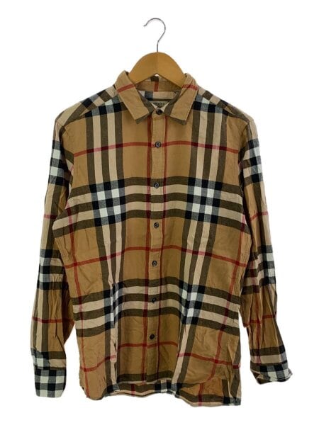 BURBERRY LONDON(バーバリーロンドン) / 長袖シャツ/M/コットン/BEG