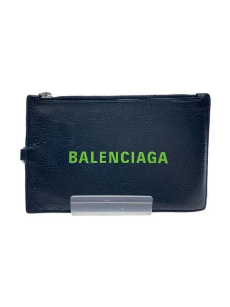 BALENCIAGA(バレンシアガ) / カードケース/パスケース/レザー/BLK