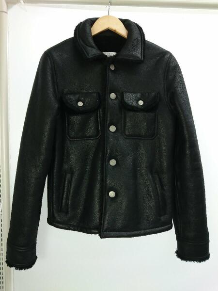 Maison Margiela(メゾンマルジェラ) / ムートンジャケット/44/羊革/BLK