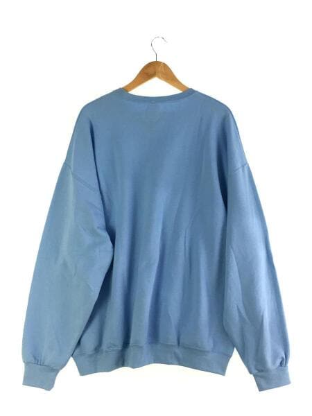 ワコマリア チェット・ベイカー プリント スウェット XL 水色 WACKO