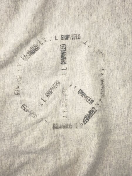 BOWWOW(バウワウ) / 23AW/JOHN PEACE CREW SWEAT SHIRTS/ヨゴレ有