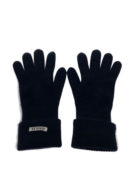 AURALEE(オーラリー) / BABY CASHMERE KNIIT LONG GLOVES 手袋/BLK