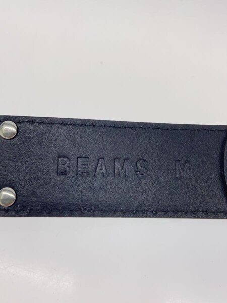 BEAMS(ビームス) / FUTURE ARCHIVE/RHINESTONE BELT/ベルト/レザー/BLK
