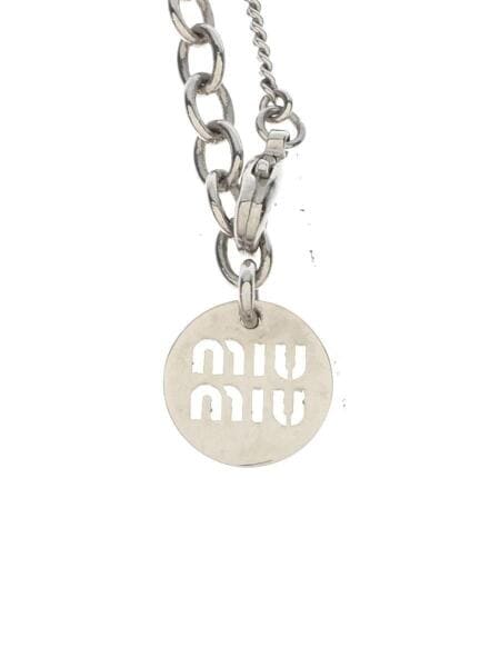 MIU MIU(ミュウミュウ) / ネックレス/--/SLV/トップ有/レディース