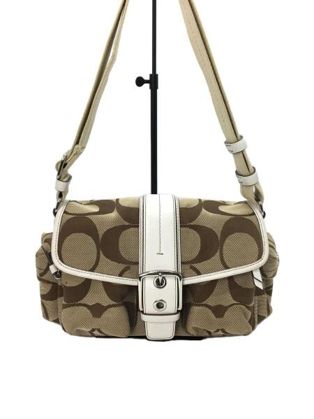 COACH(コーチ) / ショルダーバッグ/キャンバス/ベージュ/総柄/11950