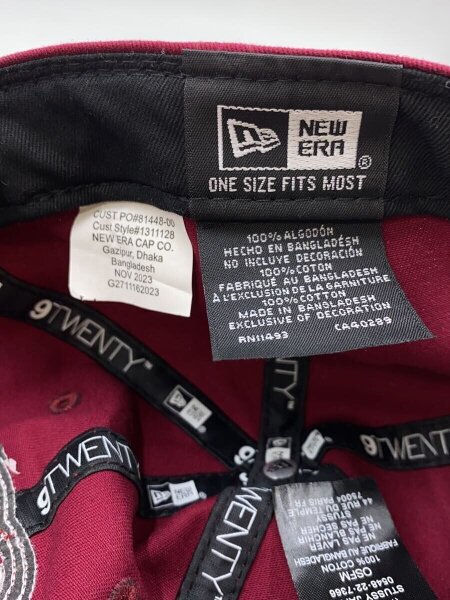 STUSSY(ステューシー) / NEW ERA 9TWENTY SS APPLIQUE/FREE/コットン