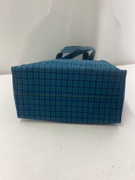 familiar(ファミリア) / トートバッグ/コットン/BLU/チェック | 中古品