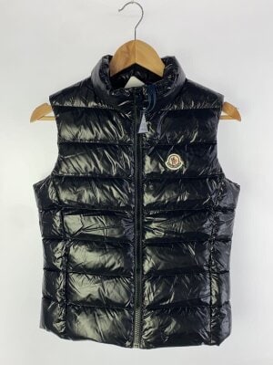 MONCLER(モンクレール) / ダウンベスト/1/ナイロン/BLK/無地/C-ZPIN-17