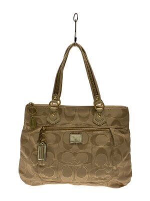 COACH(コーチ) / シグネチャー/トートバッグ/キャンバス/ベージュ