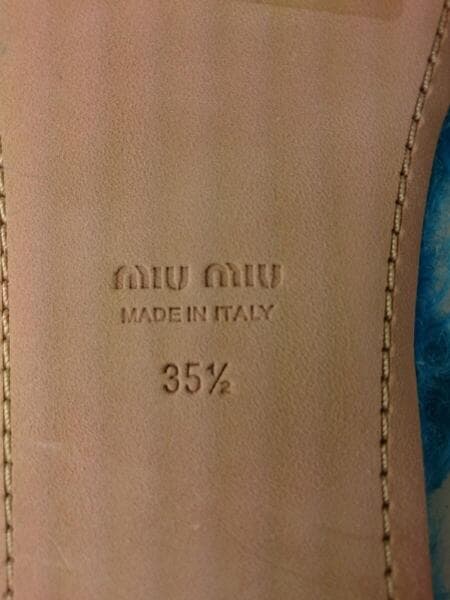 MIU MIU(ミュウミュウ) / ファー/フェイクパール/サンダル/5XX115