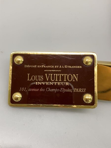 LOUIS VUITTON(ルイヴィトン) / ベルト/レザー/ブラウン/メンズ/M9677