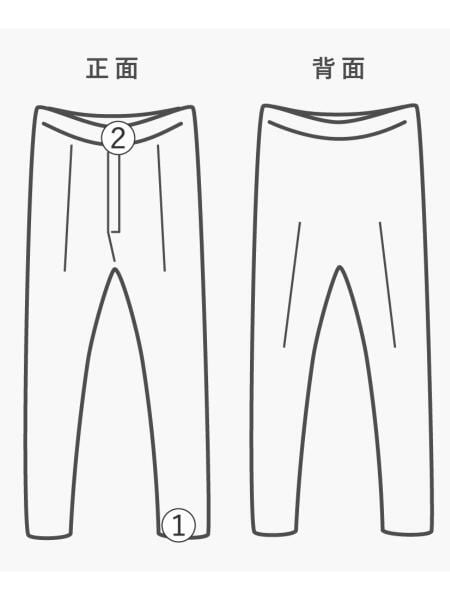 JULIUS(ユリウス) / 07AW/アーカイブ/変形パンツ/2/コットン/BLK