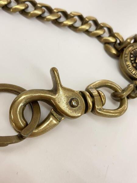 CALEE(キャリー) / ウォレットチェーン/真鍮/GLD/メンズ | 中古品の