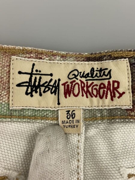 STUSSY(ステューシー) / WORK PANT ALFONSO CANVAS/ボトム/36/コットン