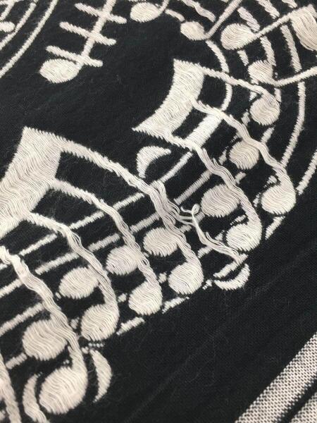 NUMBER (N)INE(ナンバーナイン) / ストール/コットン/BLK | 中古品の