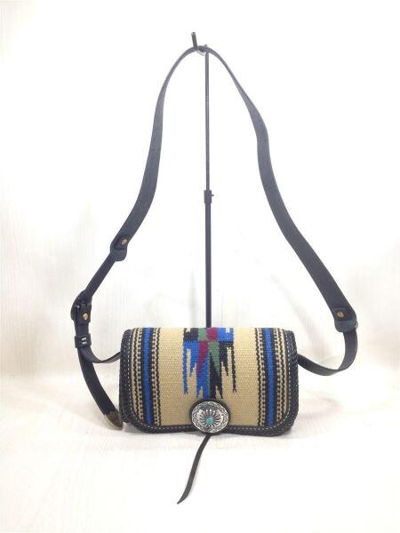 LUCKY JOHN(ラッキージョン) / ショルダーバッグ/オールレザー/BLK/総