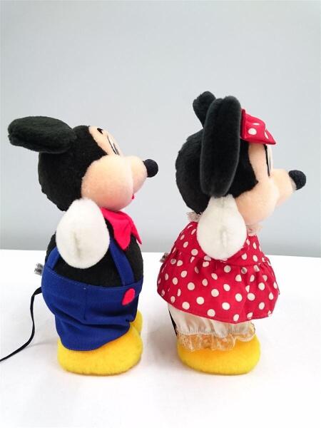 サンキョーオルゴール ディズニー ミッキー ミニー 首振り レトロ