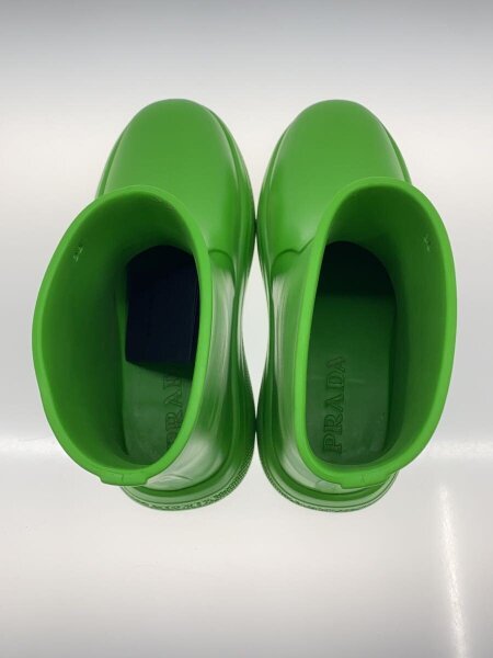 PRADA(プラダ) / レインブーツ/38/GRN// | 中古品の販売・通販なら