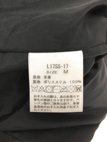 LIDNM(リドム) / 17SS/SINGLE RIDERS JACKET/L17SS-17/シングル