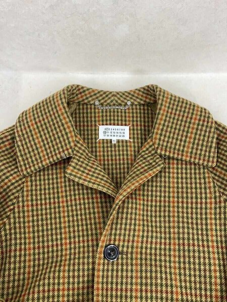 Maison Margiela(メゾンマルジェラ) / 22AW/ウール チェックロング