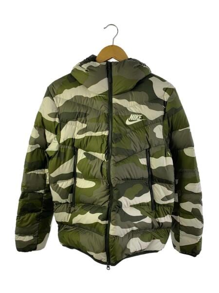NIKE(ナイキ) / ダウンジャケット/M/ポリエステル/カーキ/迷彩