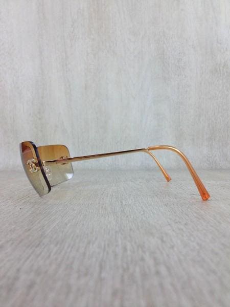 CHANEL サングラス ラインストーン ココマーク ヴィンテージ 4017