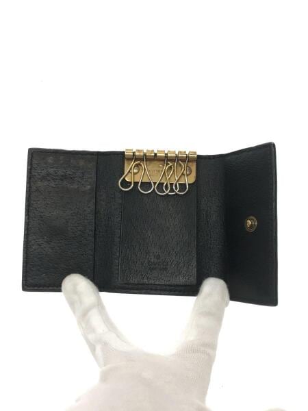 GUCCI(グッチ) / キーケース/レザー/BLK/メンズ/ANIMALハチ6連 | 中古