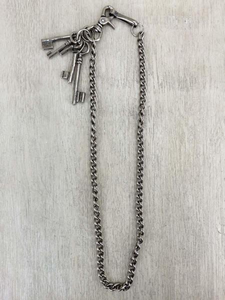 アンダーカバー 2006SS ハガレ加工 4連キー ウォレットチェーン