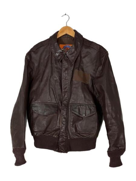 COOPER(クーパー) / A-2/フライトジャケット/40/レザー/ブラウン/USA製