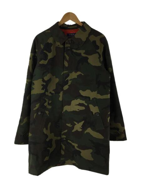 Ralph Lauren] ポロラルフローレン ステンカラーコート 迷彩
