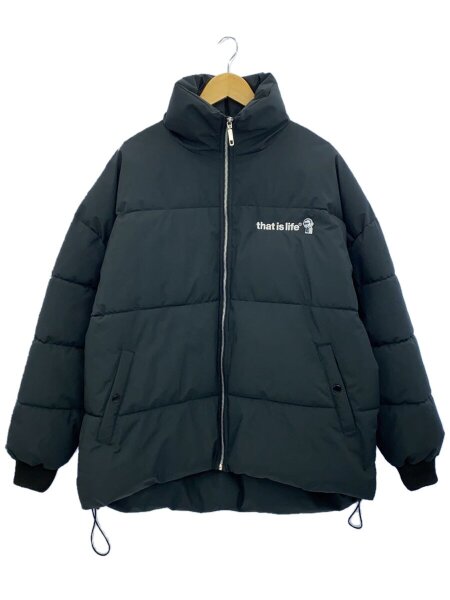 That's life(ザッツライフ) / ダウンジャケット/L/ポリエステル/BLK