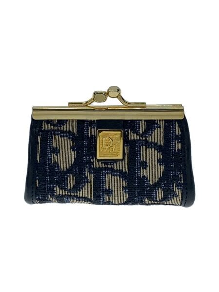 Dior Dior クリスチャン ディオール トロッター柄 がま口ポーチ