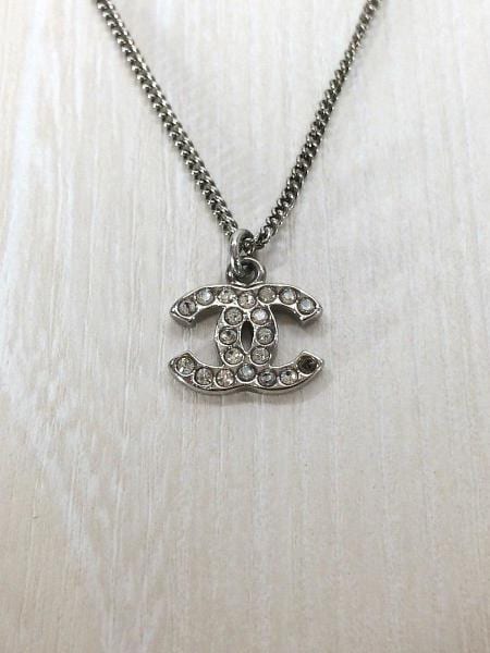 CHANEL(シャネル) / ネックレス/ステンレス/SLV/ココマーク/ライン
