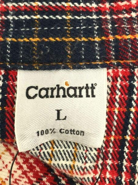 Carhartt(カーハート) / ジップアップチェックネルシャツ/L/コットン